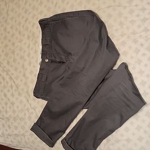 Mens skinny straight work pants